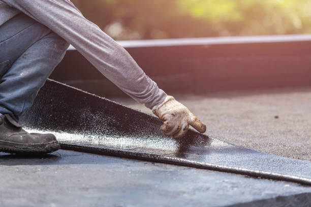 Professional Interior Drainage System technician working in Okeana, OH